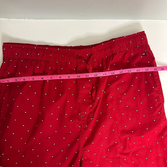 Tommy Hilfiger Logo Red Men's Lounge Sleepwear pants Size Large - Picture 5 of 7